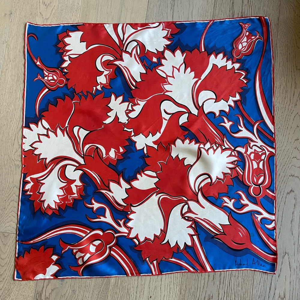 Richard Allan Silk Scarf